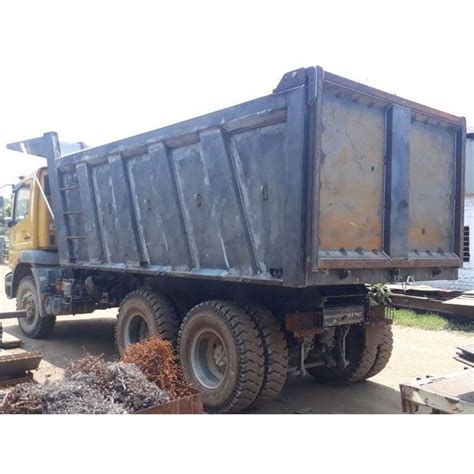 Blue Powder Coated Mild Steel Dumper Body At Rs In Cuttack Id