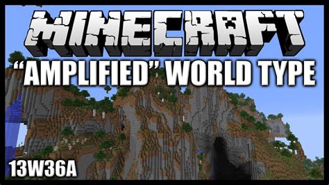 World types in minecraft