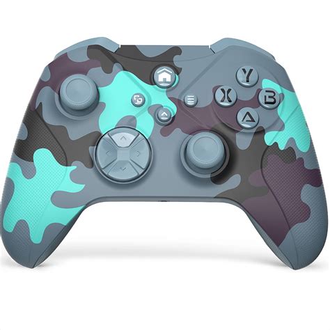 Bonadget Wireless Xbox One Controller Ocean Blue Design Xbox