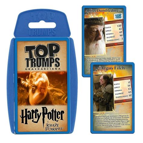 Winning Top Trumps gra karciana Harry Potter i Książe Półkrwi Winning