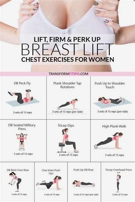 Chest Exercises For Women To Lift And Perk Up Breasts Artofit