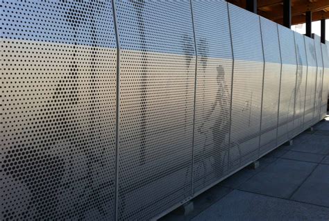 Exterior Perforated Metal Panels Graphic Perf® Solutions Exterior