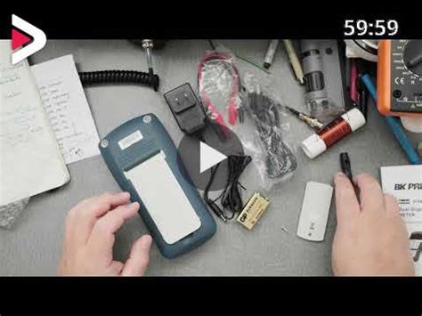 BK 879B LCR Meter Precision Unboxing دیدئو dideo