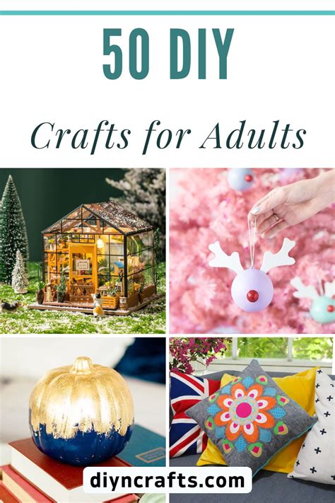 50 DIY Crafts for Adults (Easy Projects) - DIY & Crafts