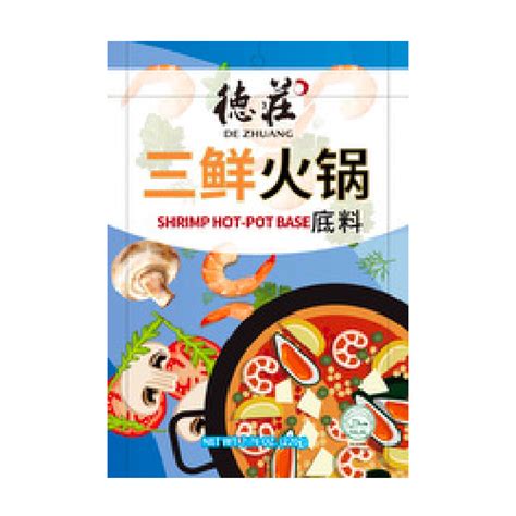 DEZHUANG Shrimp Hot Pot Base Kung Fu Food
