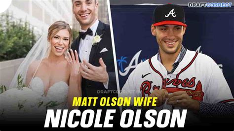 Matt Olson Wife Nicole Olson Age, Wedding, Career - DraftCorrect.In