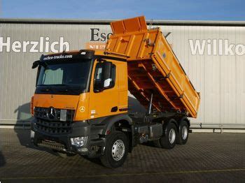 Mercedes Benz Arocs 2645BB 6x4 Meiller Kipper Bordmatik 1 Hand For Sale