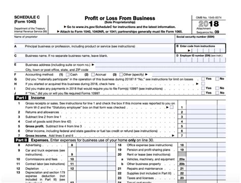 Schedule C Instructions With FAQs | 2021 Tax Forms 1040 Printable