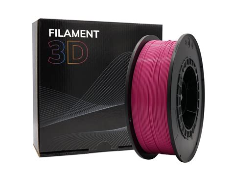 Filamento 3D PLA Diametro 1 75mm Bobina 1kg Color Magenta Katem Pt