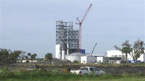 Blue Origins New Glenn Launch Pad Taking Shape At Cape Canaveral Youtube