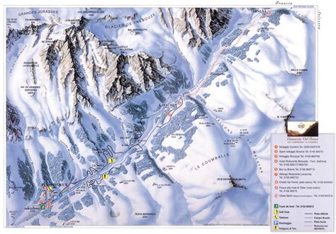 Bergfex Plan Des Pistes Courmayeur Val Ferret Ski De Fond