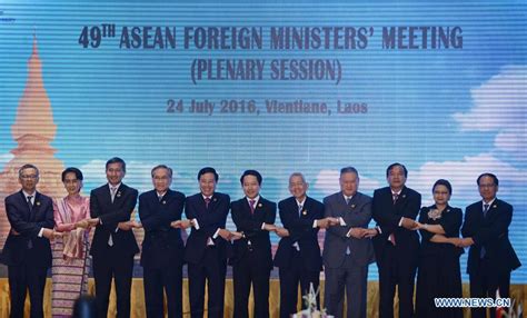 49th ASEAN Foreign Ministers Meeting Kicks Off In Laos