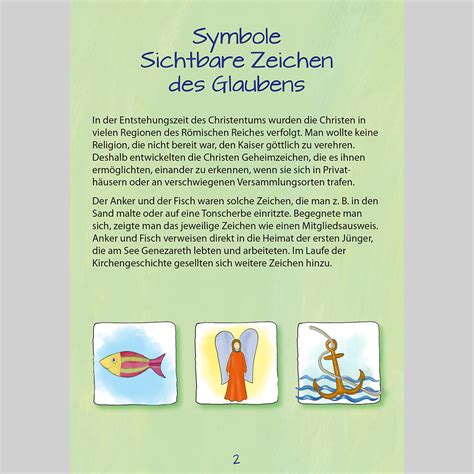 Symbole Sichtbare Zeichen Des Glaubens