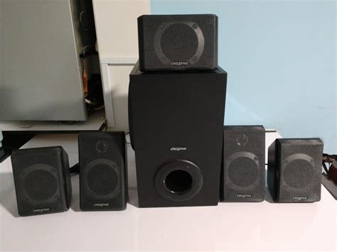 Creative Inspire P5800 5.1 surround sound speaker system, Audio ...