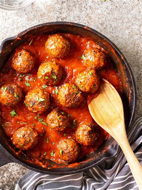 Meaty Vegan Meatballs My Plantiful Cooking