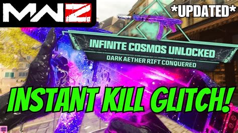 MWZ New DARK AETHER INSTANT KILL GLITCH In MW3 ZOMBIES WIELD 3