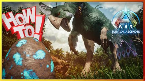 How To Tame A Gigantoraptor The New Imprinting Refresh Ark Survival