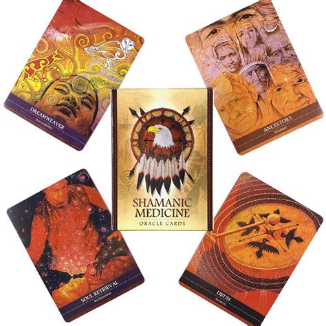 Shamanic Medicine Oracle Cards Fortune-telling Prophecy Tarot Deck With ...