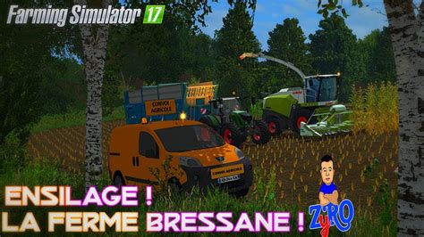 GROS ENSILAGE SUR LA FERME BRESSANE Farming Simulator 17 YouTube