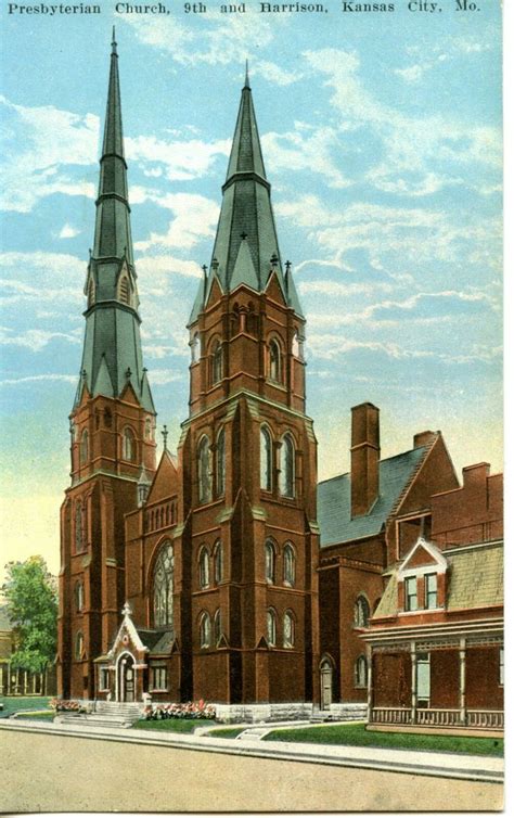 C S First Presbyterian Church Building Entrance Concordia Kansas Ks