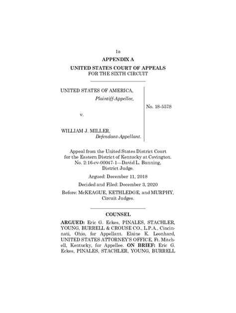 Fillable Online Ca6 Uscourts Govcourt FormsBriefs AndFormsSixth