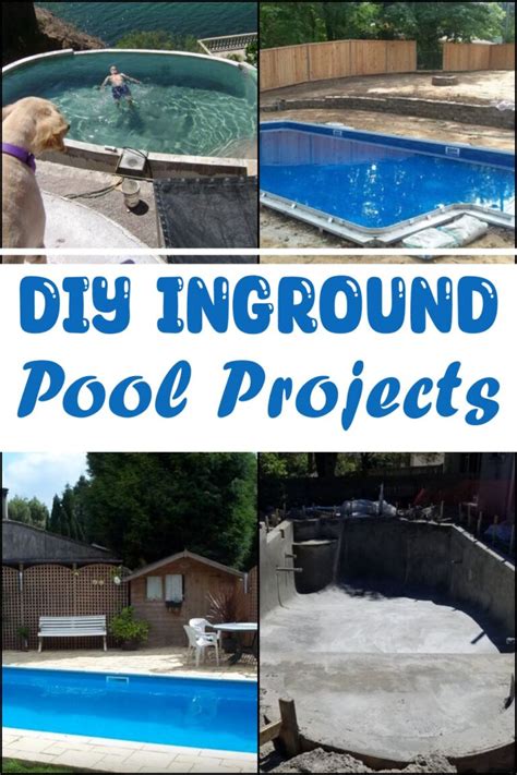 15 DIY Inground Pool Projects For Summer Fun
