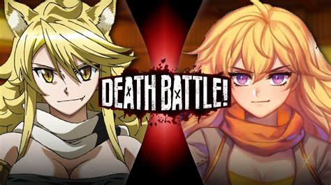 BBBB Big Boobie Blonde Battle Leone Vs Yang Xiao Long Akame Ga Kill Vs RWBY R