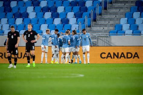 Uruguai Derrota Canad No Ltimo Teste Antes Da Copa Do Mundo Lance