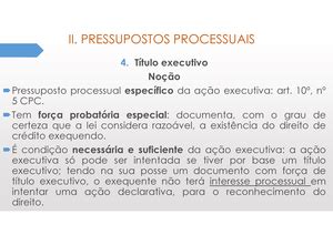 Processo Executivo E DOS Recursos PROCESSO EXECUTIVO E DOS RECURSOS