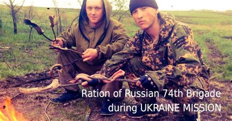 Рацион 74-й ОМСБр ВС РФ на время пребывания в "ростовско-украинских ...