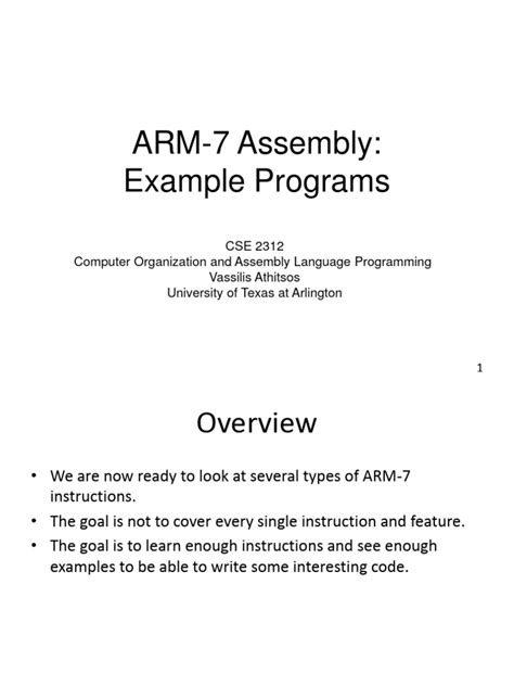 08 Assembly Examples Pdf Computer Program Programming