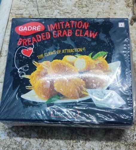 Brown 1Kg Gadre Frozen Breaded Crab Claw Packaging Type Box At Rs 450