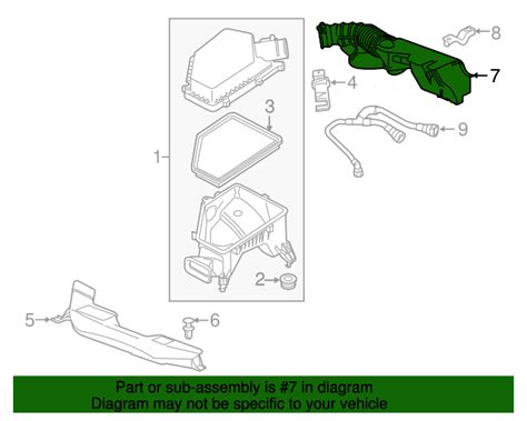 Chevrolet Volt Air Cleaner Outlet Duct