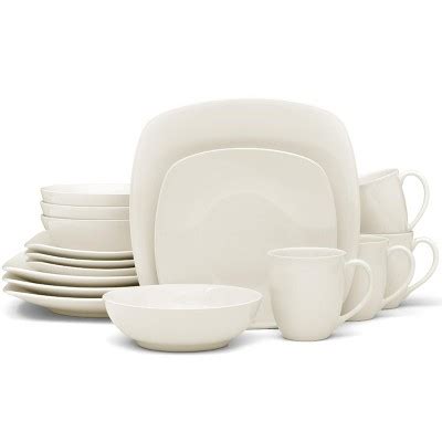 Noritake Colorwave Naked Piece Square Dinnerware Set Service For