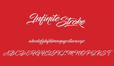 Infinite Stroke Free Font