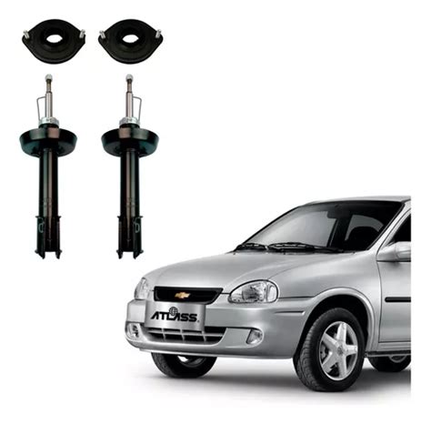 Kit Amortiguadores Del Cazoletas Chevrolet Corsa 1993 2011 Cuotas