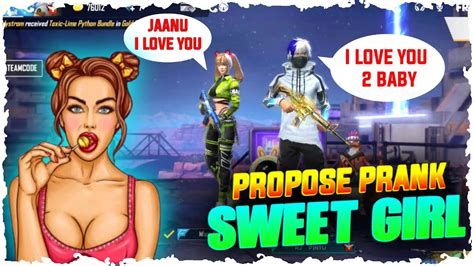 How To Make Girlfriend In Freefire 🤣 Propose Prank Parasamsunga3a5a6a7j2j5j7s5s6s7