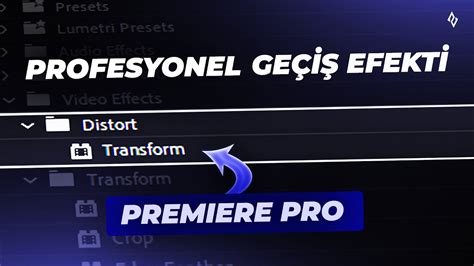 PROFESYONEL GEÇİŞ EFEKTİ NASIL YAPILIR Adobe Premiere Pro YouTube