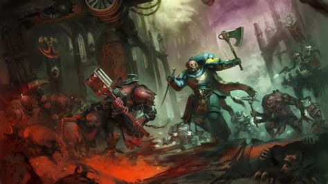 Warhammer 40k Concept Art 4k Hd Warhammer Wallpapers Hd Wallpapers