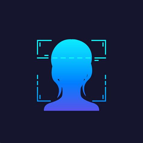 Face recognition, facial scan, unlock 2204929 Vector Art at Vecteezy
