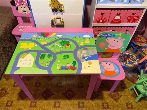 Peppa Pig Chair and table, Babies & Kids, Baby Nursery & Kids Furniture, Kids Tables & Chairs on ...