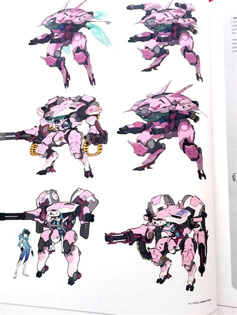 Color Corrected Overwatch Concept Art | Robot concept art, Concept art ...