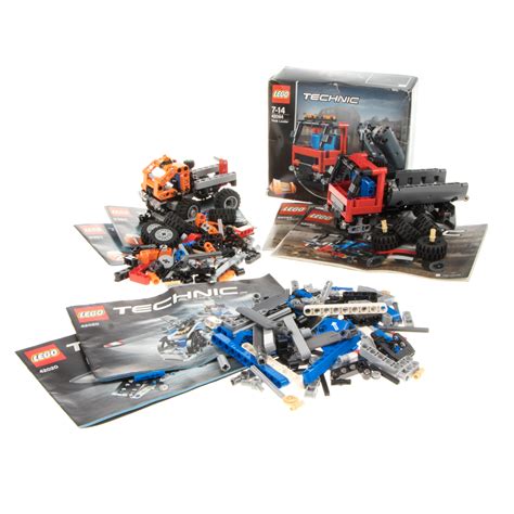 1x Lego Technic Teile Set Mini Truck 42084 42020 9390 unvollständig
