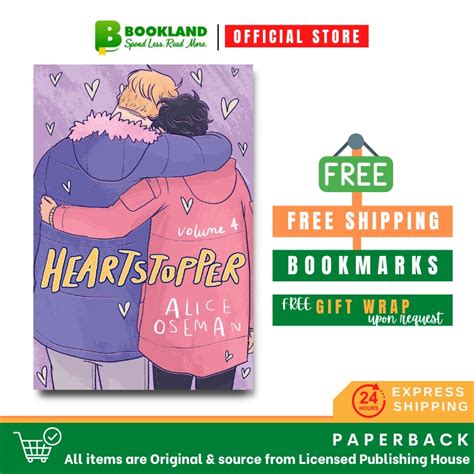 Heartstopper Volume 4 By Alice Oseman ORIGINAL Shopee Philippines