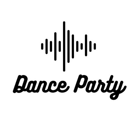 Dance Party Logo transparent PNG - StickPNG