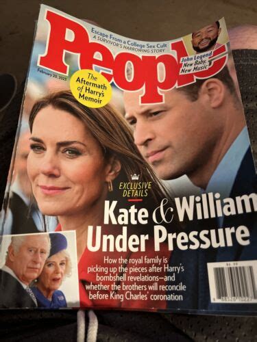 PEOPLE MAGAZINE February 20 2023 KATE WILLIAM College Sex Cult T