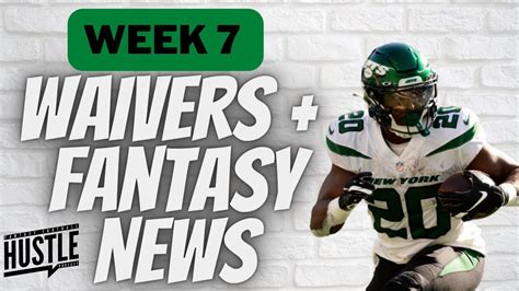 Week 7 Waiver Wire And Fantasy Focus Ffhustle Show Youtube