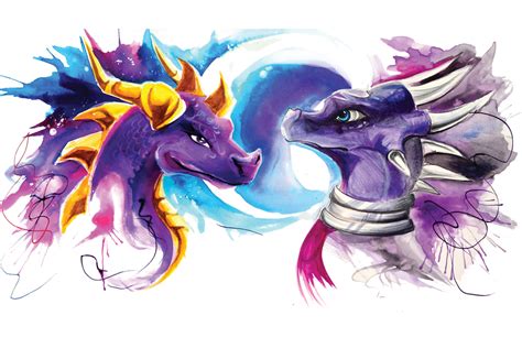 Cynder and Spyro by Lucky978 on DeviantArt