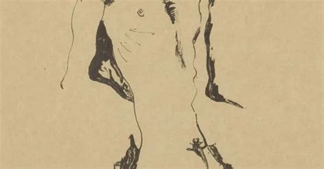 Egon Schiele Male Nude Arthipo