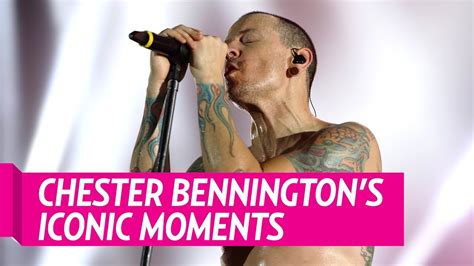 Chester Benningtons Most Iconic Music Moments Youtube